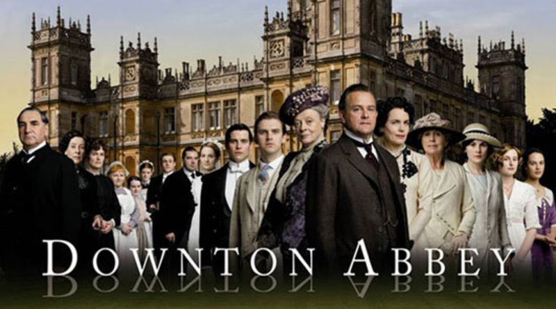 La serie Downton Abbey su Retequattro